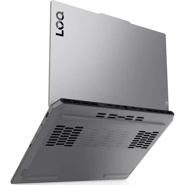 Ноутбук Lenovo LOQ 15AHP10 (83JGS6KWOPB), AMD Ryzen 5 220 / 15.6" / 144 Гц / RAM 16 ГБ DDR5 / SSD 512 ГБ + 512 ГБ / AMD Radeon 740M + RTX 5050 / Windows 11 Home / Сірий