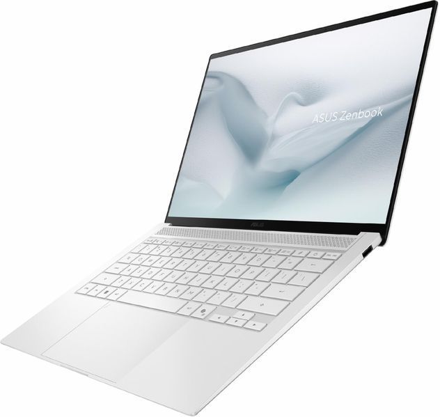 Ноутбук ASUS Zenbook S14 (UX5406AA-SU053W) 14" / 2880 x 1800px / OLED / Touch / 120Hz / Ultra 9-386H / RAM 32 ГБ / SSD 1 ТБ / Windows 11 Home / Білий