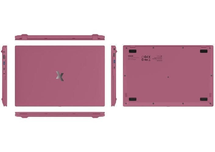 Ноутбук MAXCOM Office mBook14 Lite (MB14LP_PINK), Intel Celeron N4020 / 14,1" / TN / RAM 4 ГБ / SSD 128 ГБ / Intel UHD Graphics 600 / Windows 11 Home / Рожевий