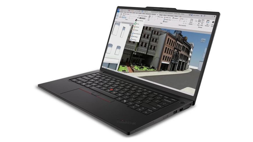 Ноутбук Lenovo ThinkPad P14s Gen 7 (21XJ001SPB), Intel Core Ultra 7 356H / 14.5'' / RAM 32 ГБ LPDDR5X / SSD 1 ТБ / Intel Graphics + RTX PRO 500 / Windows 11 Pro / Чорний