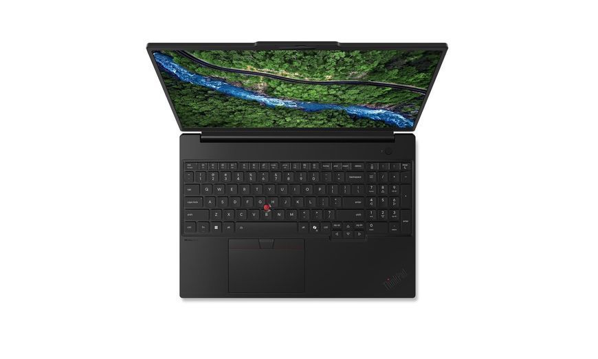 Ноутбук Lenovo ThinkPad P16s Gen 5 (21XG0028PB), AMD Ryzen AI 9 HX PRO 470 / 16" / 120 Гц / RAM 64 ГБ LPDDR5X / SSD 1 ТБ / AMD Radeon 890M + RTX PRO 2000 / Windows 11 Pro / Чорний
