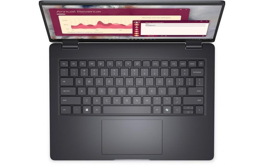 Ноутбук Dell Pro 14 PC14250 (BTO010_PC14250_EMEA_UBU), Intel Core 5 120U / 14&Prime; / RAM 16 ГБ / SSD 512 ГБ / Intel Graphics / Linux / Magnetite
