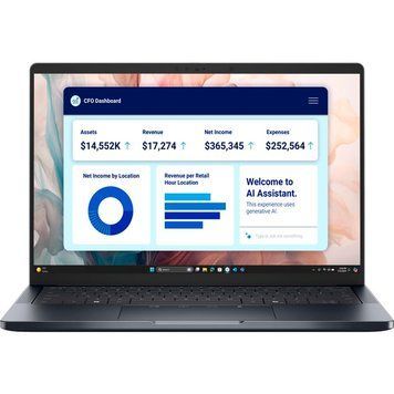 Ноутбук Dell Pro 14 Plus (PB14250_FU5238V32GB1TBW3Y_400N-05), Intel Core Ultra 5 238V / 14&Prime; / RAM 32 ГБ LPDDR5x / SSD 1 ТБ / Intel Arc Graphics / Windows 11 Pro / Сірий