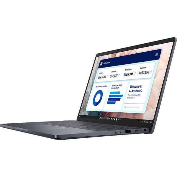 Ноутбук Dell Pro 14 Plus (PB14250_FU5238V32GB1TBW3Y_400N-05), Intel Core Ultra 5 238V / 14&Prime; / RAM 32 ГБ LPDDR5x / SSD 1 ТБ / Intel Arc Graphics / Windows 11 Pro / Сірий