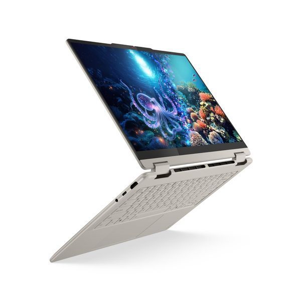 Ноутбук Lenovo Yoga 7 14ILL10 (83JQ00EMRM), Intel Core Ultra 7 256V / 14&Prime; Touch / RAM 16 ГБ / SSD 1 ТБ / Intel Arc 140V / DOS / Seashell