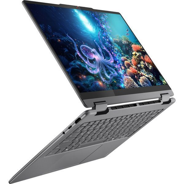 Ноутбук Lenovo Yoga 7 2-in-1 14ILL10 (83JQ00EPRM), 14" / 2880 x 1800px / OLED / 120Hz / Touch / Ultra 7 258V / RAM 32 ГБ / SSD 1 ТБ / Intel Arc 140V / Windows 11 Pro / Сірий