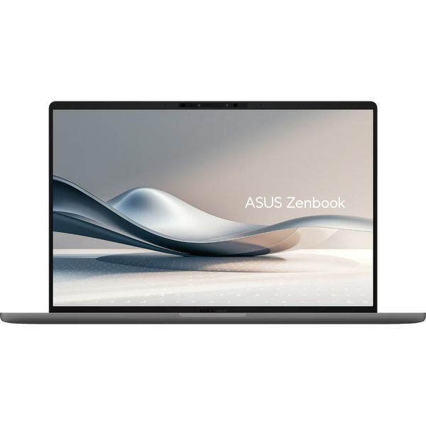 Ноутбук ASUS ZenBook A14 UX3407NA (UX3407NA-QD174W), 14'' / OLED / Snapdragon X2 Elite X2E-88-100 / RAM 16 ГБ / SSD 512 ГБ / Windows 11 Home / Темно-сірий