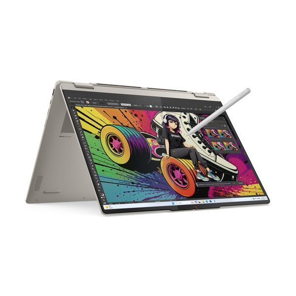 Ноутбук Lenovo Yoga 7 16AKP10 (198157095977), AMD Ryzen AI 7 350 / 16&Prime; / RAM 16 ГБ / SSD 512 ГБ / Windows 11 Home / Seashell