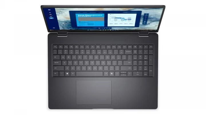 Ноутбук Dell Pro 16 (DEDU.3), AMD Ryzen 5 220 / 16" / RAM 16 ГБ DDR5 / SSD 512 ГБ / AMD Radeon 740M / Windows 11 Pro / Темно-сірий