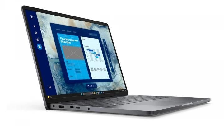 Ноутбук Dell Pro 16 (DEDU.3), AMD Ryzen 5 220 / 16" / RAM 16 ГБ DDR5 / SSD 512 ГБ / AMD Radeon 740M / Windows 11 Pro / Темно-сірий