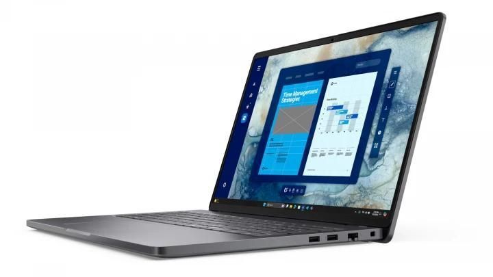 Ноутбук Dell Pro 16 (DEDU.3), AMD Ryzen 5 220 / 16" / RAM 16 ГБ DDR5 / SSD 512 ГБ / AMD Radeon 740M / Windows 11 Pro / Темно-сірий