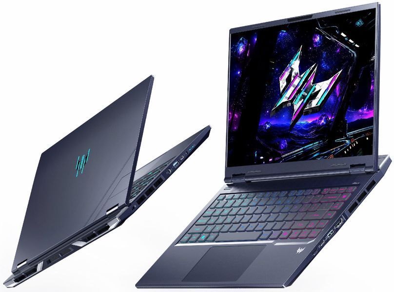 Ноутбук PREDATOR Helios Neo 14 AI (NH.QUXEP.001), Intel Core Ultra 7-255H / 14.5&Prime; / 165 Гц / RAM 32 ГБ LPDDR5X / SSD 1 ТБ / RTX 5060 + Arc Graphics 140T / Windows 11 Home / Чорний