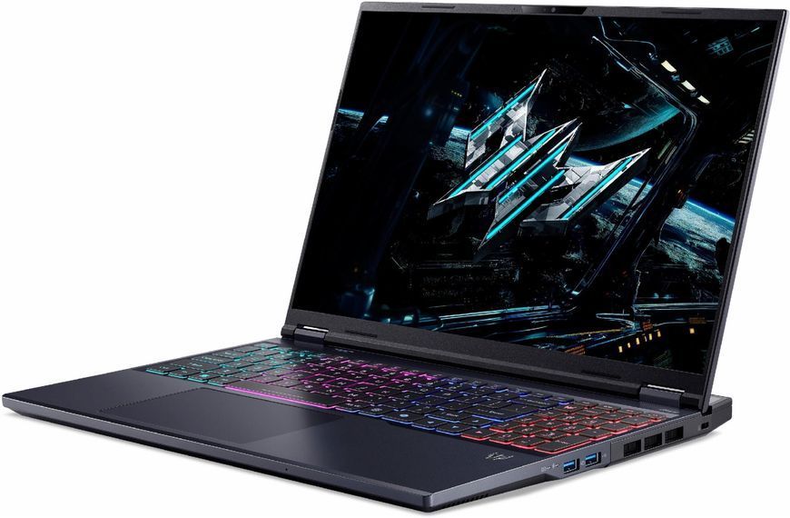 Ноутбук PREDATOR Helios Neo 16 AI PHN16-73-962Z (NH.QX2EP.002), Ultra 9-275HX / 16&Prime; / RAM 32 ГБ / SSD 1 ТБ / GeForce RTX 5070Ti / Windows 11 Home / Black