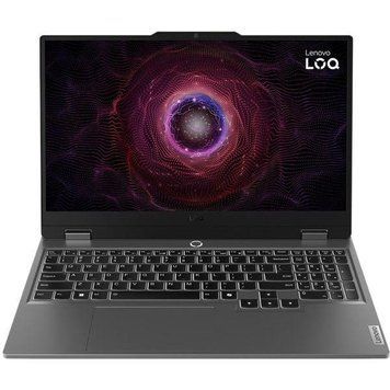 Ігровий ноутбук Lenovo LOQ 15IRX10 (83JE008FPB+GY51H47351), Intel Core i5-13450HX / IPS / 15.6"/ 144Гц / RAM 16 ГБ DDR5 / SSD 512 ГБ / RTX 5060 / Без ОС / Сірий
