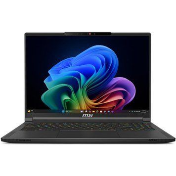 Ноутбук MSI Stealth A16 AI+ A3XWHG, (A3XWHG-042PL) Ryzen AI 9 HX 370 / 16&Prime; / RAM 32 ГБ / SSD 2 ТБ / GeForce RTX 5070Ti / Windows 11 Professional / Чорний