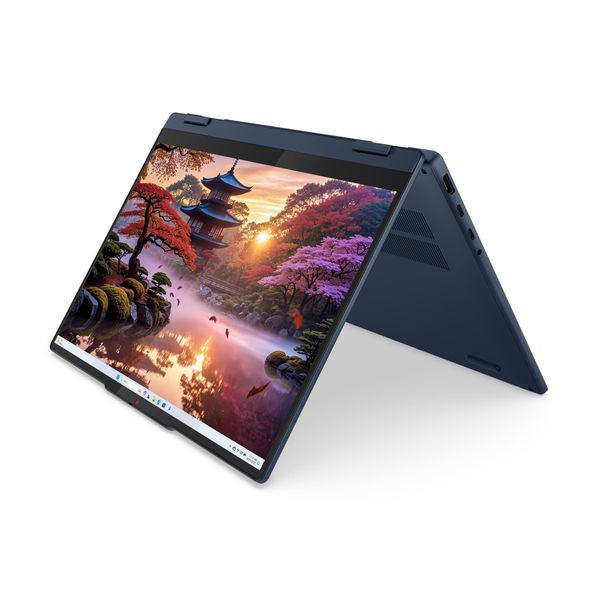 Ноутбук Lenovo IdeaPad 5 2-в-1 14AKP10 (83KT001YUS), AMD Ryzen AI 7 350 / 14" / RAM 16 ГБ LPDDR5x / SSD 1 ТБ / AMD Radeon 860M / Windows 11 Home / Синій