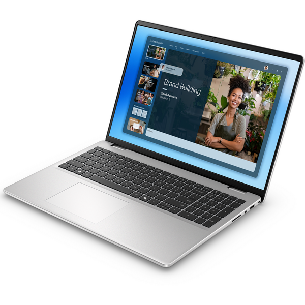 Ноутбук Dell 16 (DC16251_RPLU-R_002_WIN_SLV_NBD), Intel Core 7 150U / 16" / RAM 16 ГБ DDR5 / SSD 1 ТБ / Nvidia MX570A / Windows 11 Pro / Сріблястий