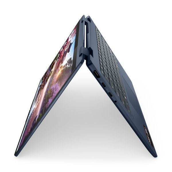 Ноутбук Lenovo IdeaPad 5 2-в-1 14AKP10 (83KT001YUS), AMD Ryzen AI 7 350 / 14" / RAM 16 ГБ LPDDR5x / SSD 1 ТБ / AMD Radeon 860M / Windows 11 Home / Синій