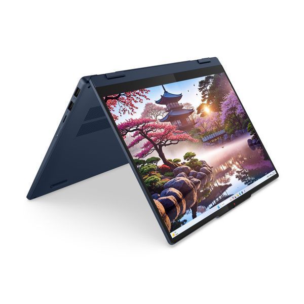 Ноутбук Lenovo IdeaPad 5 2-в-1 14AKP10 (83KT001YUS), AMD Ryzen AI 7 350 / 14" / RAM 16 ГБ LPDDR5x / SSD 1 ТБ / AMD Radeon 860M / Windows 11 Home / Синій