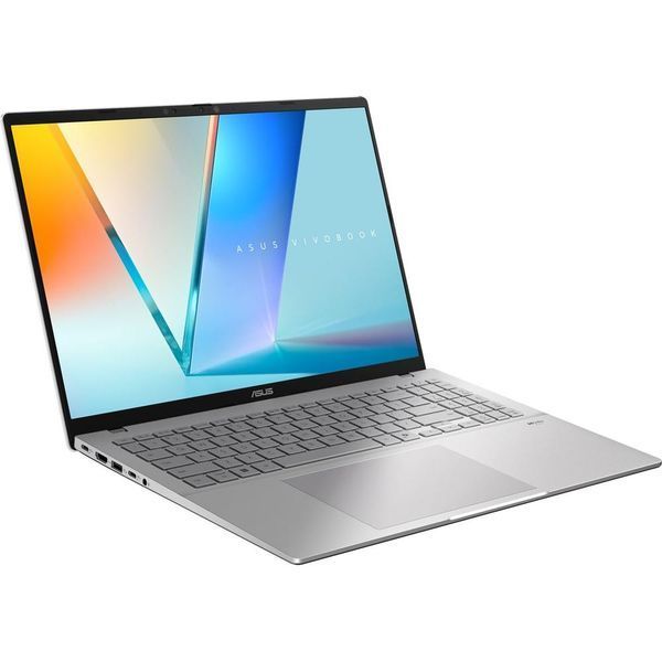 Ноутбук ASUS Vivobook S16 (S3607QA-PL019W), Qualcomm Snapdragon X X1-26-100 / 16" / 144 Гц / RAM 16 ГБ LPDDR5X / SSD 1 ТБ / Qualcomm Adreno / Windows 11 Home / Сірий