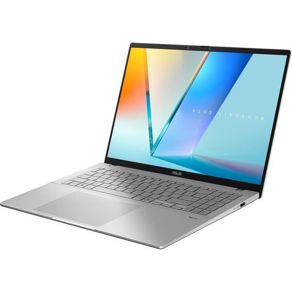 Ноутбук ASUS Vivobook S16 (S3607QA-PL019W), Qualcomm Snapdragon X X1-26-100 / 16" / 144 Гц / RAM 16 ГБ LPDDR5X / SSD 1 ТБ / Qualcomm Adreno / Windows 11 Home / Сірий