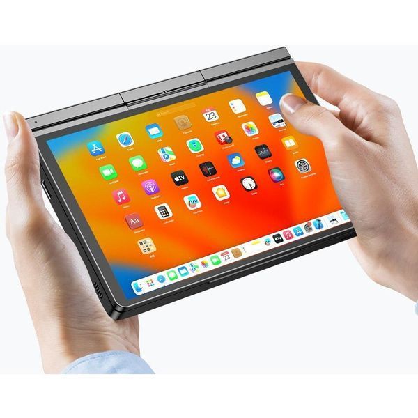 Ноутбук GPD Pocket 4 (GPD-Pocket-4), Ryzen 7 8840U / 8" / 144 Гц / RAM 16 ГБ LPDDR5X / SSD 1TB / Radeon 780M / Windows 11 Home / Чорний