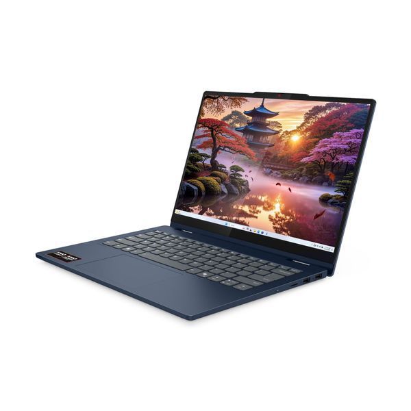 Ноутбук Lenovo IdeaPad 5 2-в-1 14AKP10 (83KT001YUS), AMD Ryzen AI 7 350 / 14" / RAM 16 ГБ LPDDR5x / SSD 1 ТБ / AMD Radeon 860M / Windows 11 Home / Синій