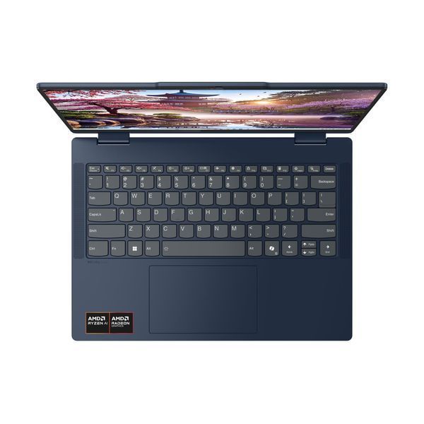 Ноутбук Lenovo IdeaPad 5 2-в-1 14AKP10 (83KT001YUS), AMD Ryzen AI 7 350 / 14" / RAM 16 ГБ LPDDR5x / SSD 1 ТБ / AMD Radeon 860M / Windows 11 Home / Синій