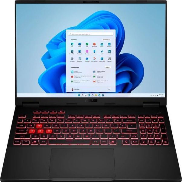 Ноутбук ASUS TUF Gaming A16 (FA608PM-TS136), AMD Ryzen 9 8940HX / 16" / 165 Гц / RAM 16 ГБ DDR5 / SSD 512 ГБ / RTX 5070 / Без ОС / Сірий