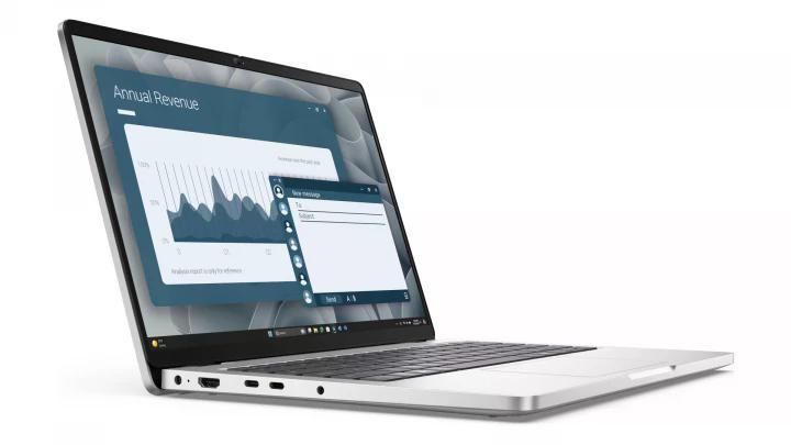 Ноутбук Dell Pro 14 Plus (BTO606_PB14255_EMEA_400nit), AMD Ryzen AI 7 Pro 350 / 14" / RAM 32 ГБ LPDDR5X / SSD 1 ТБ / AMD Radeon 860M / Windows 11 Pro / Сріблястий