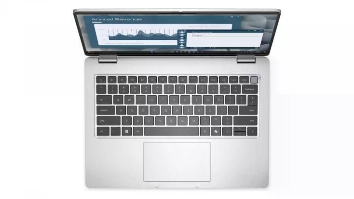 Ноутбук Dell Pro 14 Plus (BTO606_PB14255_EMEA_400nit), AMD Ryzen AI 7 Pro 350 / 14" / RAM 32 ГБ LPDDR5X / SSD 1 ТБ / AMD Radeon 860M / Windows 11 Pro / Сріблястий