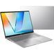 Ноутбук ASUS Vivobook S16 (S3607QA-PL019W), Qualcomm Snapdragon X X1-26-100 / 16" / 144 Гц / RAM 16 ГБ LPDDR5X / SSD 1 ТБ / Qualcomm Adreno / Windows 11 Home / Сірий