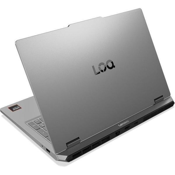Ноутбук Lenovo LOQ Essential (83VAF9YQZPB), AMD Ryzen 5 150 / 15.6" / 144 Гц / RAM 32 ГБ DDR5 / SSD 512 ГБ + 1 ТБ / AMD Radeon 660M + RTX 5050 / Windows 11 Home / Сірий