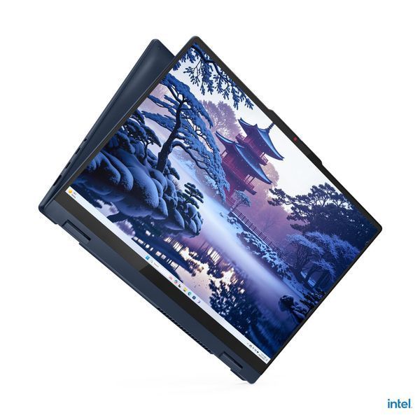 Ноутбук Lenovo IdeaPad 5 2-в-1 16IAL10 (83KS001FRM), Intel Core Ultra 7 255H / 16" / RAM 16 ГБ LPDDR5x / SSD 1 ТБ / Intel Arc Graphics / Windows 11 Home / Синій