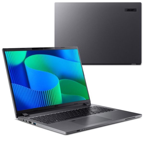 Ноутбук Acer TravelMate P2 16 TMP216-51-G2-TCO (NX.B6PEP.005), Core 5 120U / 16&Prime; / RAM 16 ГБ / SSD 512 ГБ / Windows 11 Professional / сірий