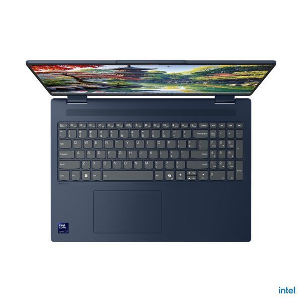 Ноутбук Lenovo IdeaPad 5 2-в-1 16IAL10 (83KS001FRM), Intel Core Ultra 7 255H / 16" / RAM 16 ГБ LPDDR5x / SSD 1 ТБ / Intel Arc Graphics / Windows 11 Home / Синій