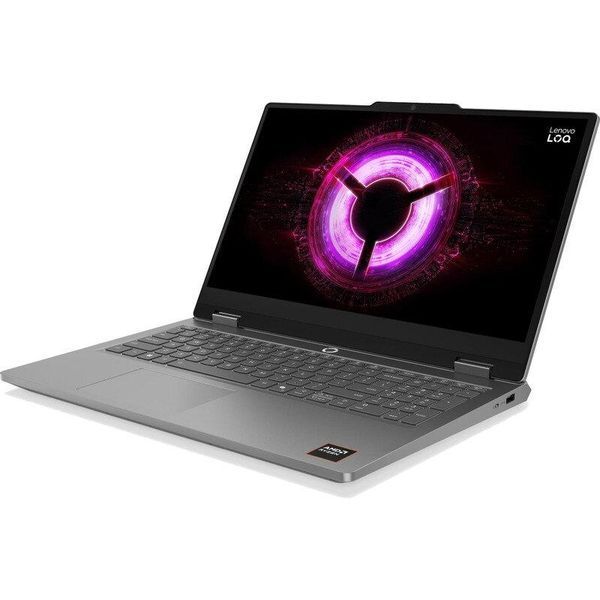 Ноутбук Lenovo LOQ Essential (83VAF9YQZPB), AMD Ryzen 5 150 / 15.6" / 144 Гц / RAM 32 ГБ DDR5 / SSD 512 ГБ + 1 ТБ / AMD Radeon 660M + RTX 5050 / Windows 11 Home / Сірий