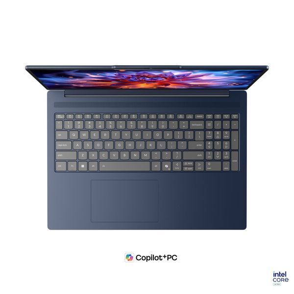 Ноутбук Lenovo IdeaPad Slim 5i (83S6006PRM), Intel Core Ultra 7 356H / 16" / OLED / 120 Гц / RAM 32 ГБ DDR5 / SSD 1 ТБ / Intel Graphics / Без ОС / Синій