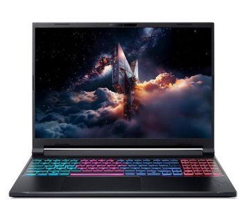 Ноутбук Acer Nitro V 16S (NH.U28EP.00C), Intel Core 5 210H / 16&Prime; / IPS / 180 Гц / RAM 16 ГБ DDR5 / SSD 512 ГБ / RTX 5060 / Без ОС / Чорний