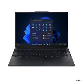 Ноутбук Lenovo ThinkPad E16 G4 (21Y4004DRI), AMD Ryzen AI 5 430 / 16" / RAM 16 ГБ DDR5 / SSD 512 ГБ / AMD Radeon 840M / Windows 11 Pro / Чорний