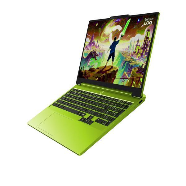 Ноутбук Lenovo LOQ Gen 11 15AHP11 (83TN007BPB), AMD Ryzen 7 250 / 15.3" / 165 Гц / RAM 16 ГБ DDR5 / SSD 512 ГБ / RTX 5070 / Windows 11 Home / Зелений