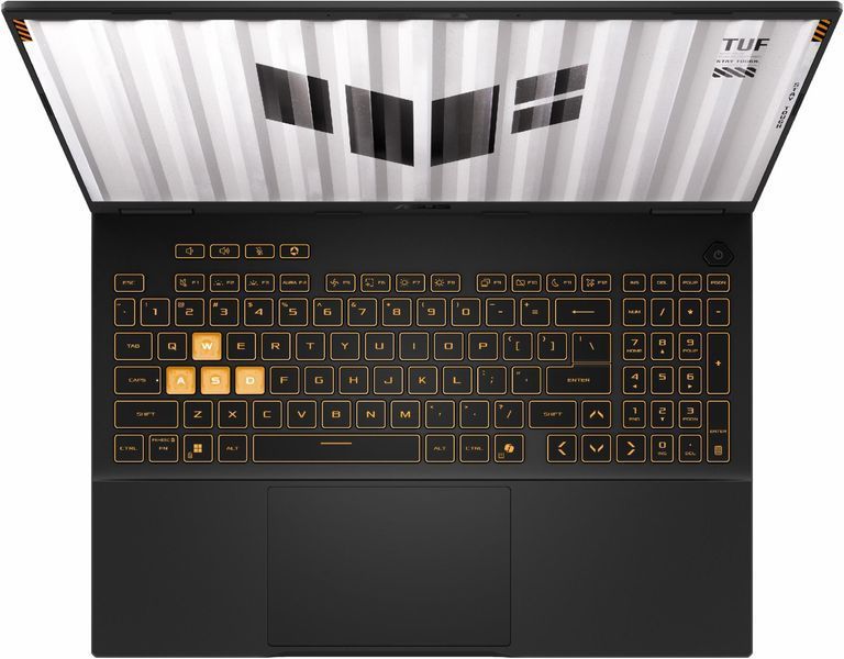 Ноутбук ASUS TUF Gaming F16 (FX608JMR-RV121W), 16" / IPS / 165Hz / Intel Core i5 14450HX / RAM 16GB / SSD 512GB / GeForce RTX5060 / Windows 11 Home / Чорний