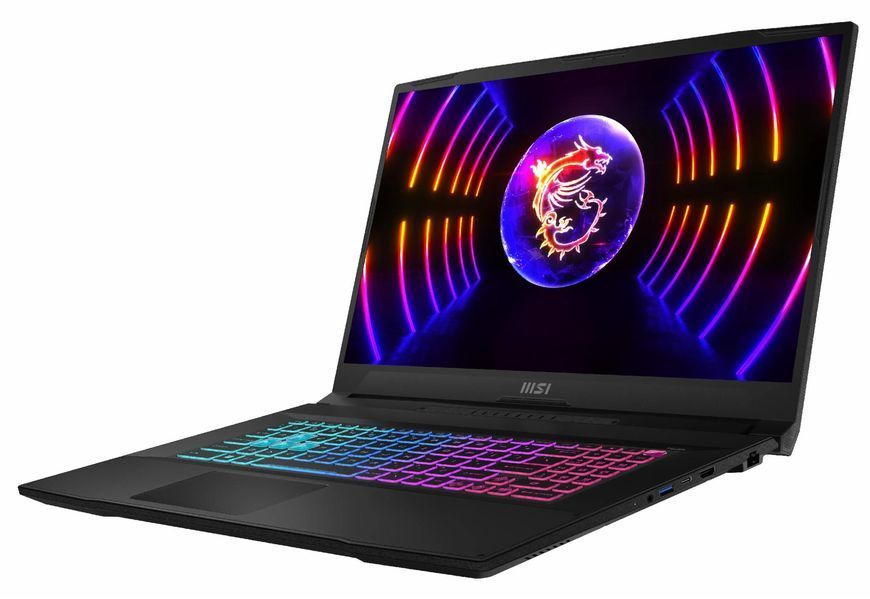Ноутбук MSI Katana 17 (KATANA_17_B13VEK-1261XPL), Intel Core i7-13620H / 17.3" / 144 Гц / RAM 16 ГБ DDR5 / SSD 1 ТБ / Intel UHD Graphics + RTX 4050 / Без ОС / Чорний
