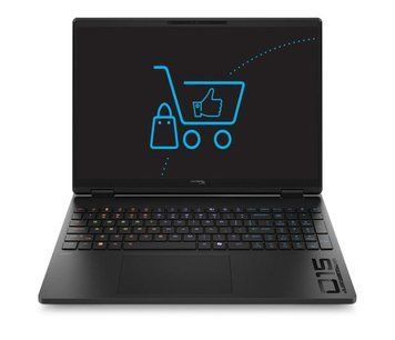 Ноутбук HyperX OMEN 15 (DP6T7EA), Intel Core Ultra 9 386H / 15.3" / OLED / 120 Гц / RAM 16 ГБ DDR5 / SSD 512 ГБ / RTX 5070 / Без ОС / Чорний