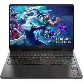 Ноутбук HP OMEN 16 (D2YW3EA), Intel Core Ultra 7 255H / 16" / 240 Гц / RAM 24 ГБ DDR5 / SSD 1 ТБ / RTX 5050 / Без ОС / Чорний