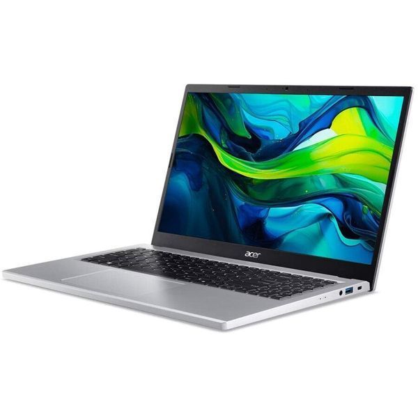 Ноутбук Acer Aspire Go 15 (NX.J73AA.001), Intel Core i3-N305 / 15.6" / RAM 8 ГБ DDR4 / SSD 384 ГБ / Intel UHD Graphics / Windows 11 Home / Сірий