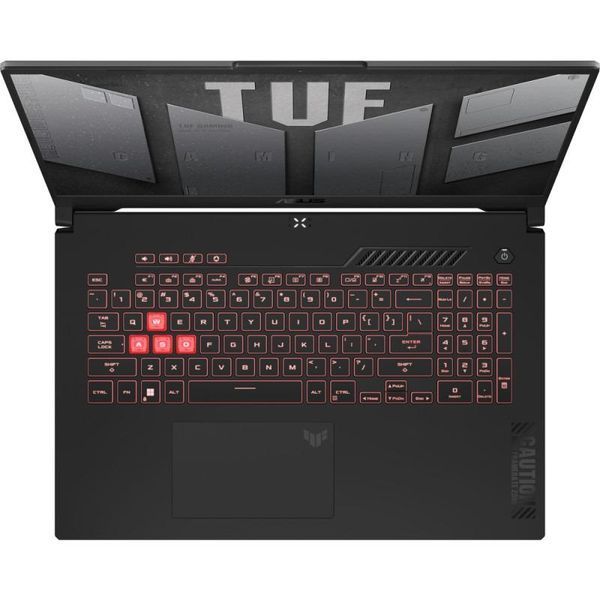 Ноутбук Asus TUF A17 FA707NUG (ASFA707NUG-HX163), AMD Ryzen 7 7445HS / 17.3&Prime; / RAM 16 ГБ / SSD 2 ТБ / nVidia GeForce RTX 4050 6GB / Gri