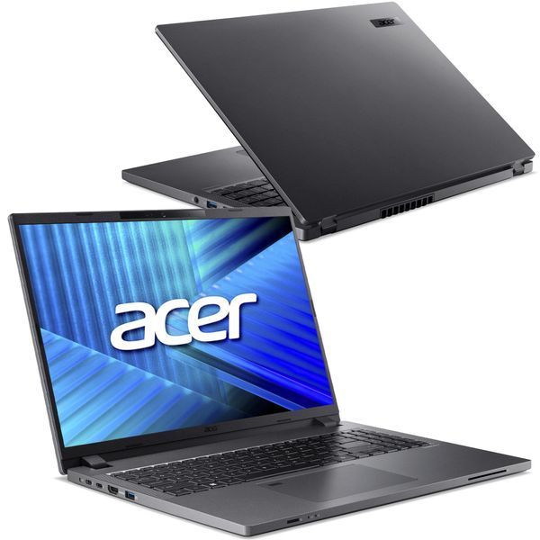 Ноутбук Acer TravelMate P2 16 TMP216-71-G3-TCO (NX.BQXEP.001), Ultra 5-125H / 16&Prime; / RAM 16 ГБ / SSD 512 ГБ / Windows 11 Professional / Steel Gray