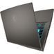 Ноутбук MSI Thin 15 B13UC-3423XPL (9S7-16R831-3423), 15.6" / IPS / 144Hz / Intel Core i5-13420H / RAM 16GB / SSD 512GB / RTX3050 / DOS / Сірий