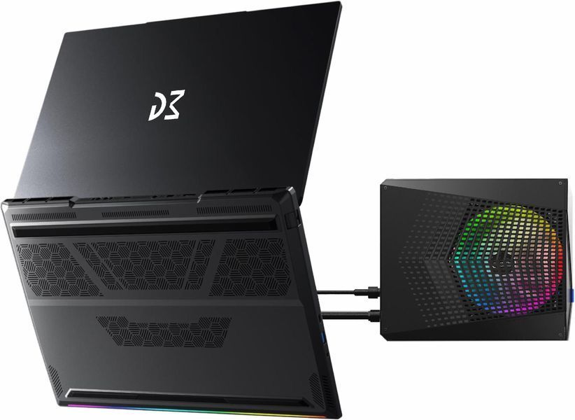 Ноутбук DREAMMACHINES RX5090, (RX5090-16PL21) 16" / 2560 x 1600px / 300Hz / Ultra 9-275HX / RAM 32 ГБ / SSD 1 ТБ / GeForce RTX 5090 24GB / Без ОС / Чорний / Зовнішній блок рідинного охолодження (Dream Water Cooler)
